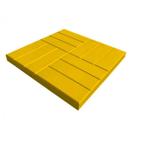 12 кирпичей 500x500x50 мм оранжевая