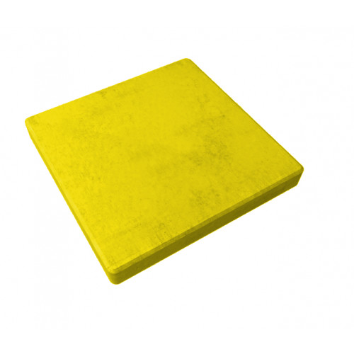 Гладкая 500x500x50 мм желтая