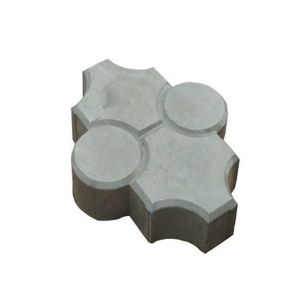 Клевер рельеф(серый)
28шт/кв.м 267x218x45