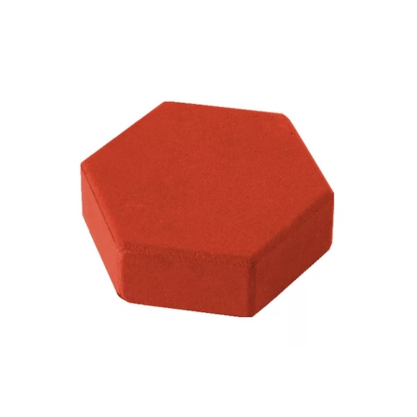 Шестигранник(цветной) 
24шт/кв.м 250x210x45