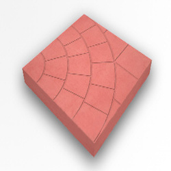 Паутинка (цветная) 
8шт/кв.м 350x350x50