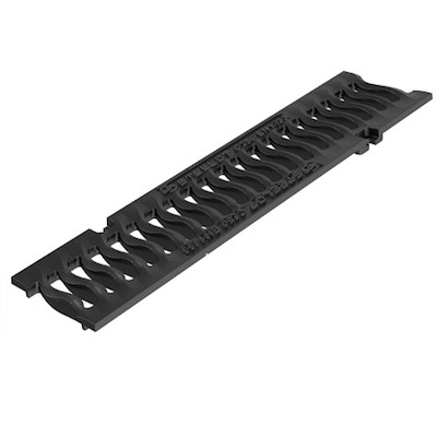 Решетка чугунная волна